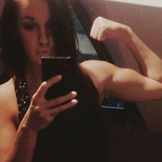 Teen muscle girl Fitness girl Eliska